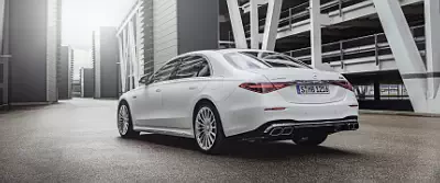 Mercedes-AMG S 63 E Performance (Cashmere White Magno)      UltraWide 21:9