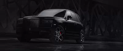 Rolls-Royce Cullinan Black Badge UK-spec      UltraWide 21:9