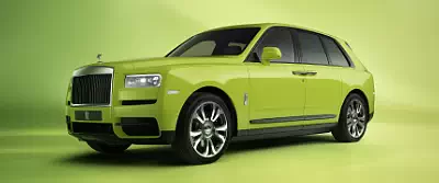 Rolls-Royce Cullinan Inspired by Fashion Re-Belle (Lime Green)      UltraWide 21:9