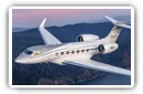 Gulfstream частные самолеты обои для рабочего стола UltraWide 21:9 3440x1440 и 2560x1080