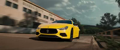 Maserati Ghibli MC Edition (Giallo Corse)      UltraWide 21:9