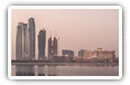 Абу-Даби город обои для рабочего стола UltraWide 21:9 3440x1440 and 2560x1080